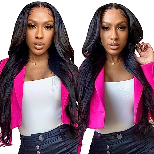 150% Density Pre Plucked Brazilian Body Wave Human Hair Wig - Glueless Lace Front with Baby Hair & Natural Hairline for Black Women | Perfect for Daily Wear, Parties & Special Occasions | 22 Inch by AliPearl Hair