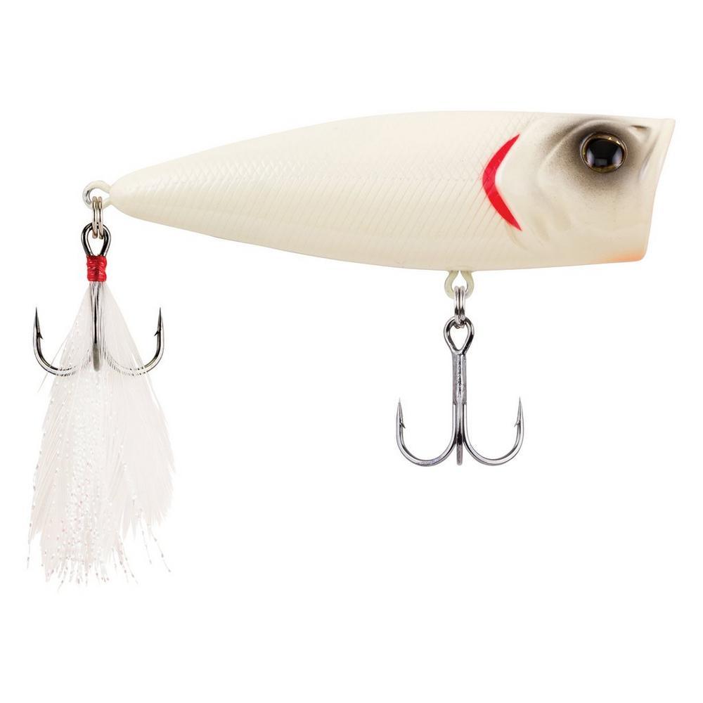 Berkley Bullet Pop Poppers - Topwater Fishing Lures for Bass, Trout & Pike - Perfect for Freshwater & Saltwater Fishing Adventures