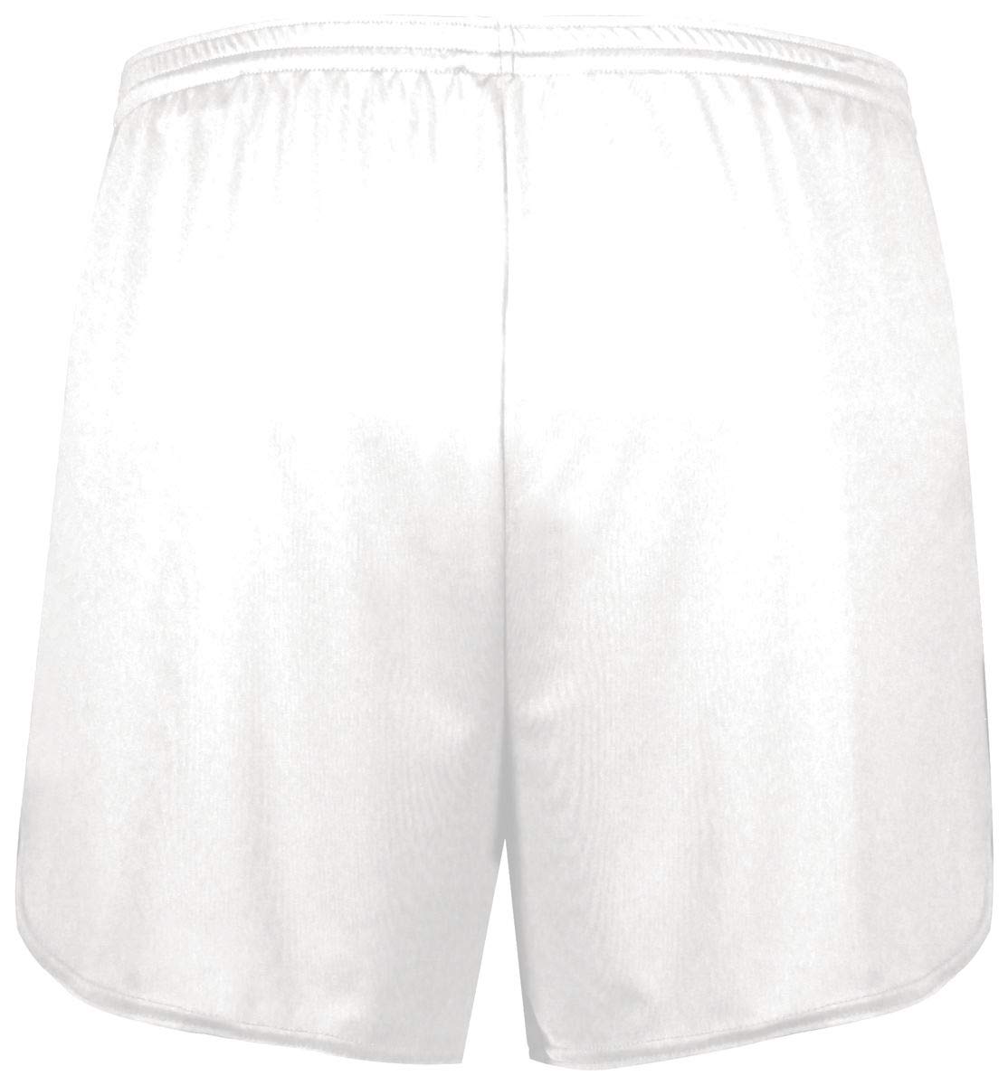 Holloway Sportswear Women's PR Max Running Shorts - Lightweight, Breathable, High-Waisted Athletic Shorts for Women (White, Large) | Perfect for Running, Gym Workouts & Yoga
