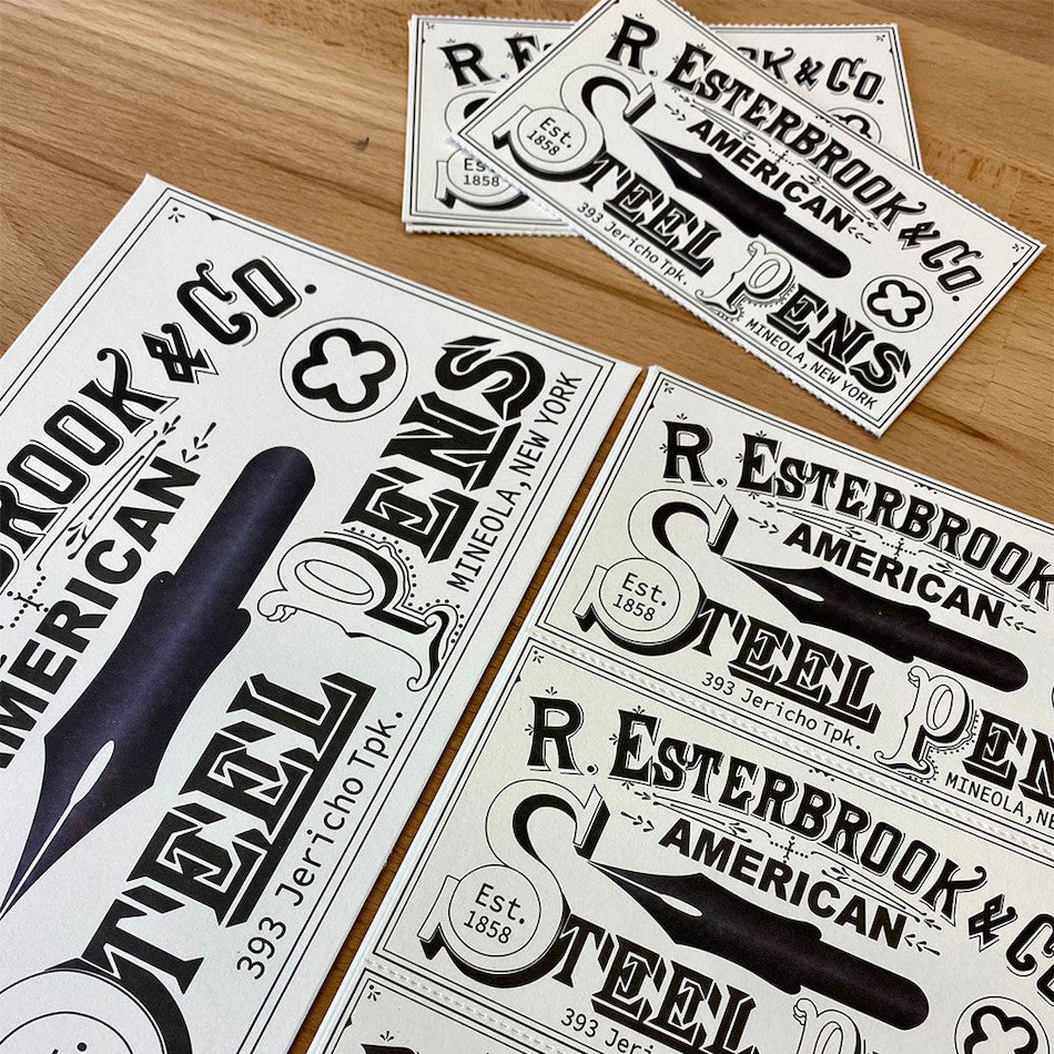 Premium Esterbrook Blotting Paper Set - 50 Sheets for Calligraphy, Fountain Pens & Ink Art - High Absorbency for Clean Writing & Drawing - Perfect for Artists, Writers & Office Use