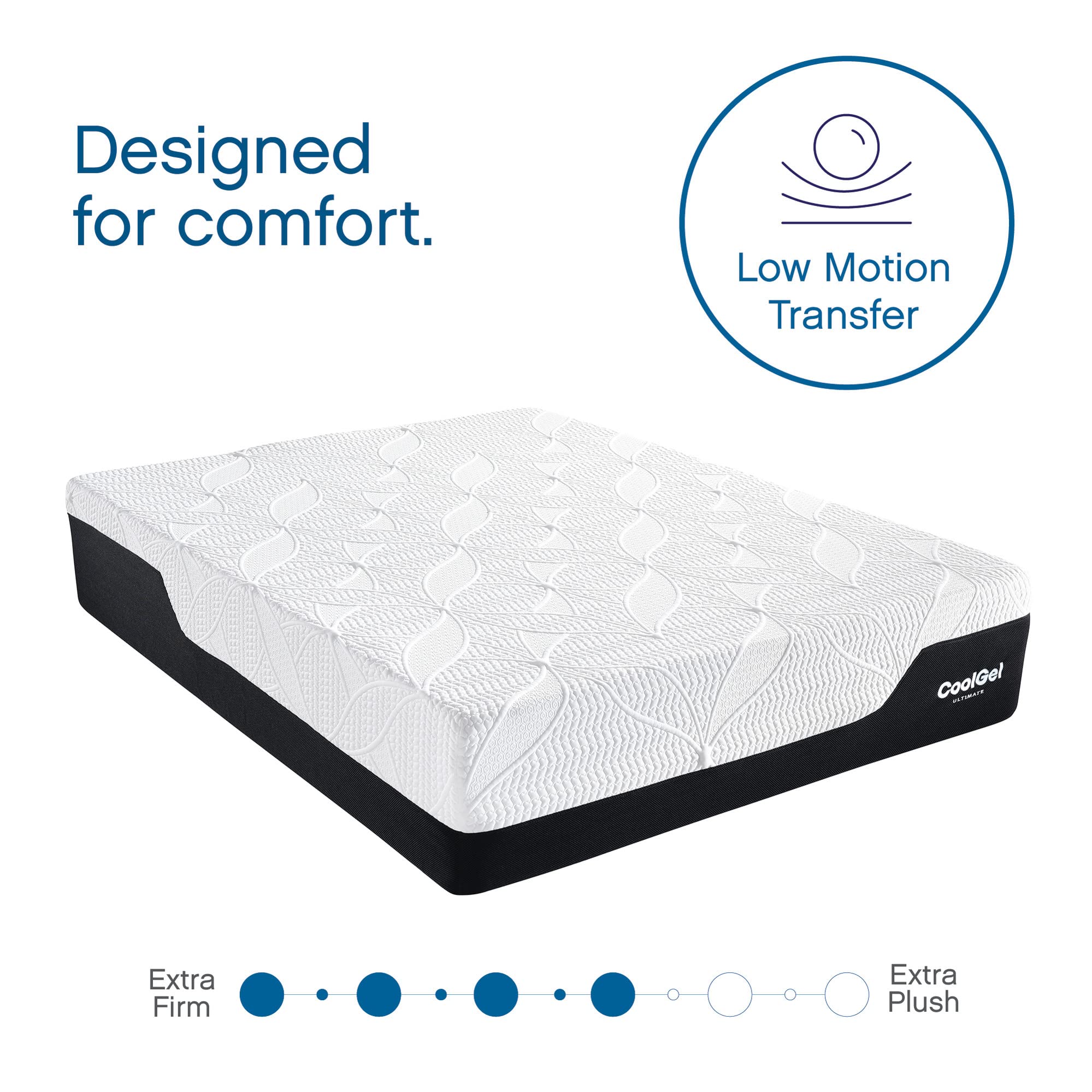 14 Inch Medium Firm Cooling Gel Memory Foam Mattress Queen Size - CertiPUR-US Certified with Pressure Relief & 2 Free CoolGel Pillows | Bed in a Box for Hot Sleepers, Back Pain Relief & Guest Room Comfort