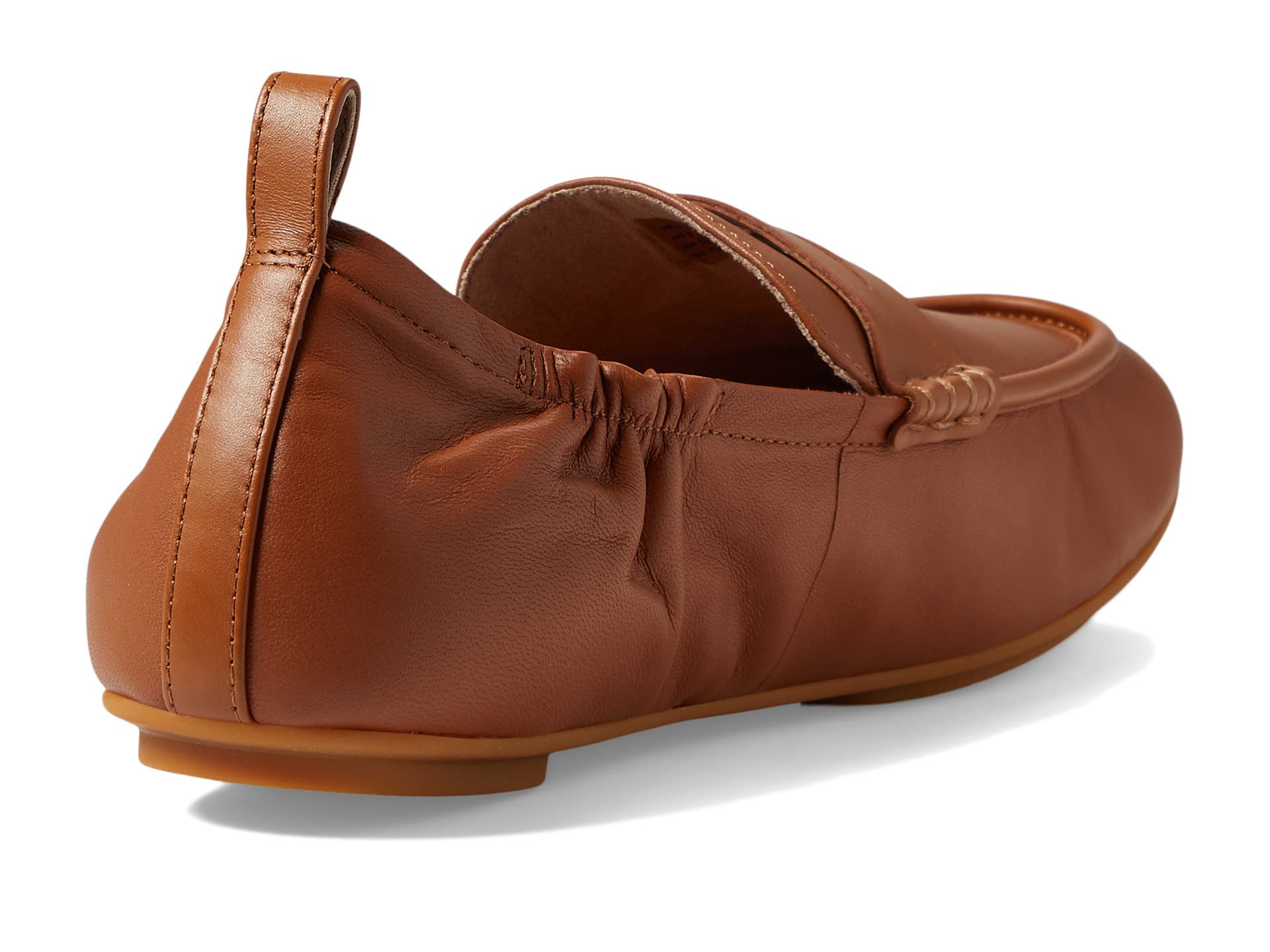 FitFlop Allegro Leather Penny Loafers for Women - Comfortable Slip-On Shoes with Arch Support - Perfect for Work, Travel & Everyday Wear