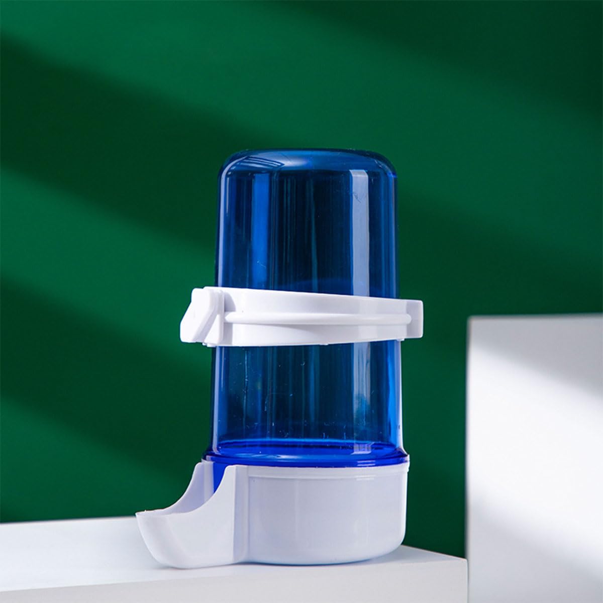 16.9oz Automatic Bird Water Bottle & Food Feeder - Cage Mounted Dispenser for Parrots, Canaries & Small Birds - Perfect for Travel & Home Use