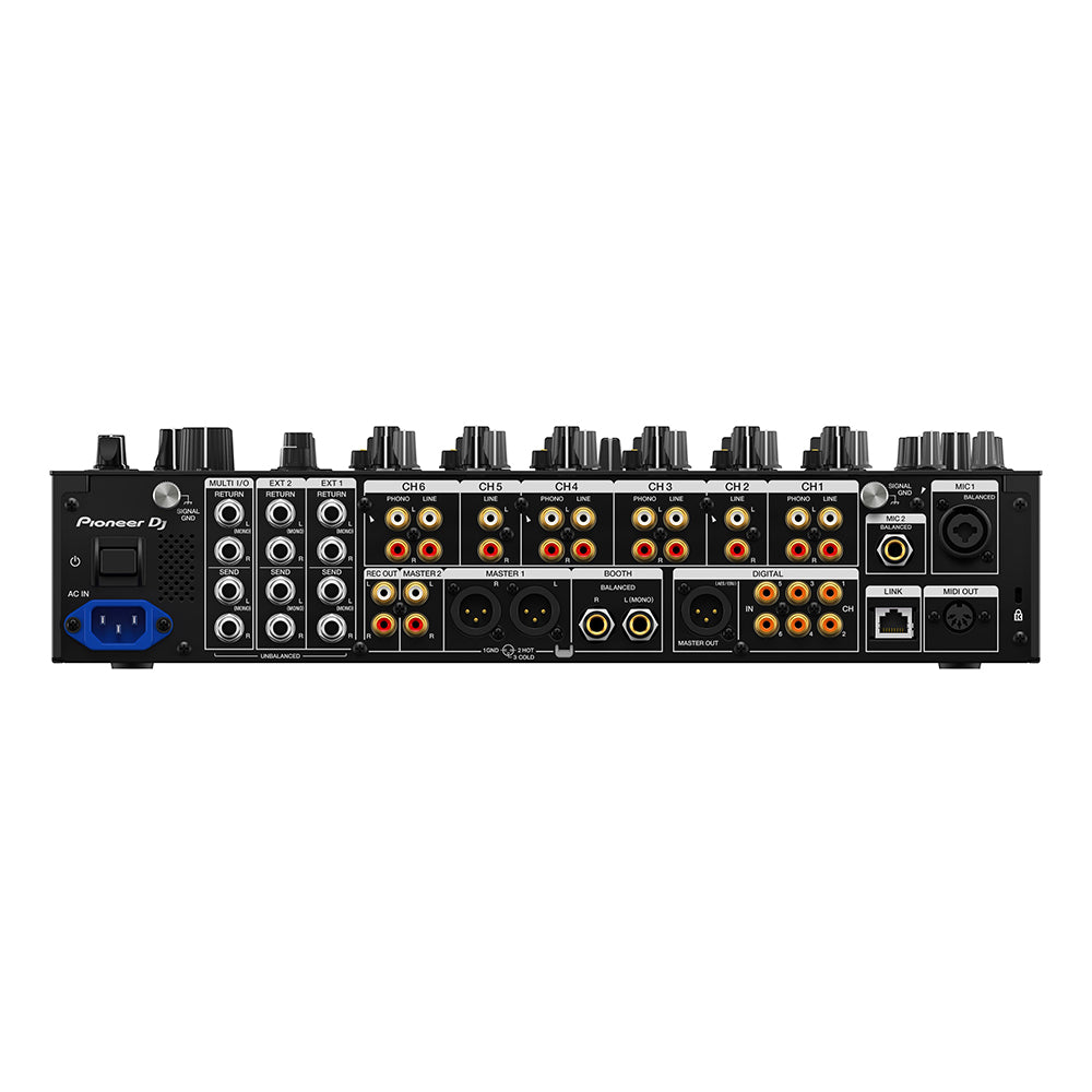 Pioneer DJM-V10 Professional 6-Channel DJ Mixer - High-Performance Audio Mixer for DJs & Producers | Perfect for Clubs, Festivals & Home Studios
