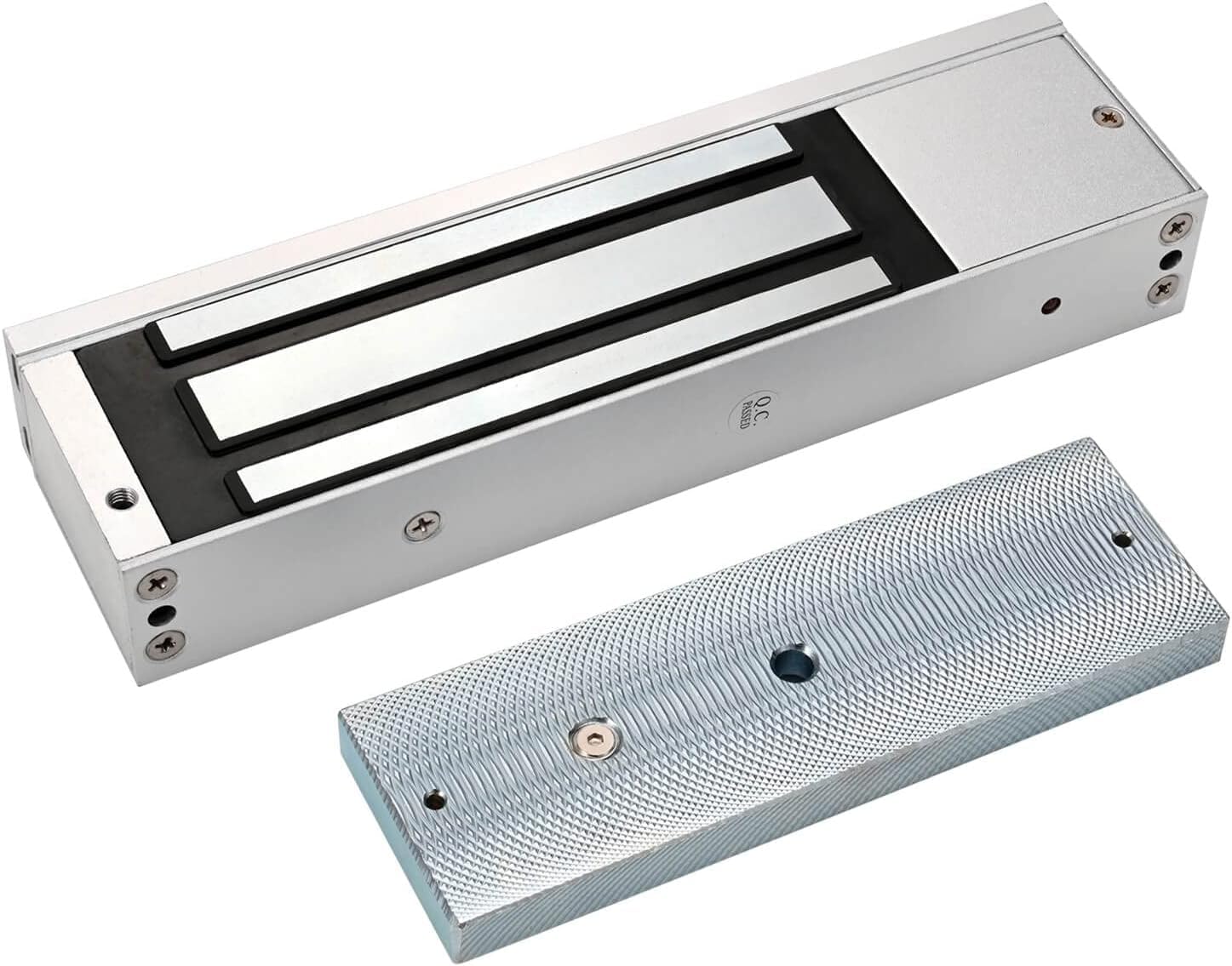 500KG/1200LBS Heavy Duty Electric Magnetic Lock - 12V Fail Safe NC Mode Electromagnetic Lock for Single Door Access Control System | Ideal for Offices, Homes & Security Gates