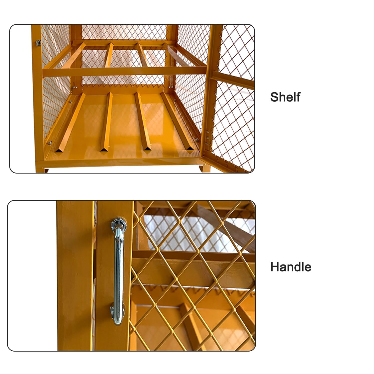 Heavy-Duty Industrial Storage Cabinet for Propane & LPG Tanks - 31