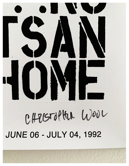 Christopher Wool & Felix Gonzalez-Torres Untitled Art Print - Modern Abstract Wall Decor for Home, Office & Gallery Display