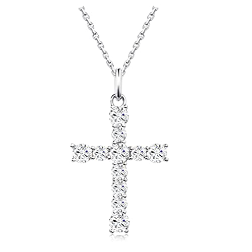 02_Cross_necklace_CZ_Silver
