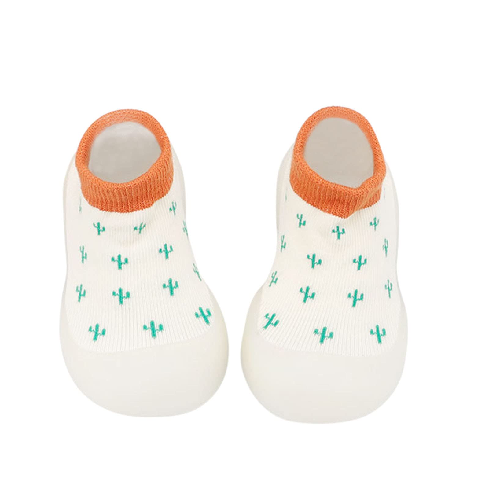 Baby Boys Girls First Walking Shoes - Breathable Warm Elastic Sock Shoes with Soft Sole for Infants | Perfect for Halloween, Daily Wear & First Steps