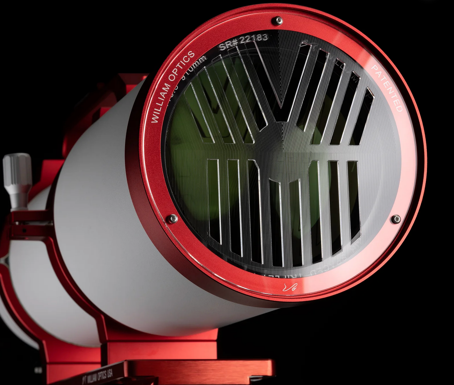 Fluorostar 132 Innovative Bahtinov Mask Cover - Patented Telescope Accessory for Astrophotography & Stargazing