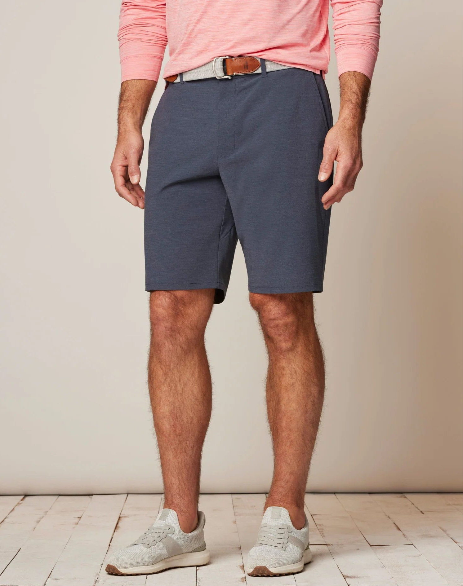 Johnnie O 9 Inch Mulligan Performance Shorts for Men - Quick-Dry Golf & Casual Shorts with UPF Protection - Perfect for Golf, Tennis, Beach & Summer Activities