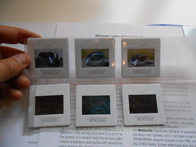 Ferrari Pininfarina Rare Limited Edition Press Kit with Photo Slides - Collectible Memorabilia for Car Enthusiasts & Display Showcase