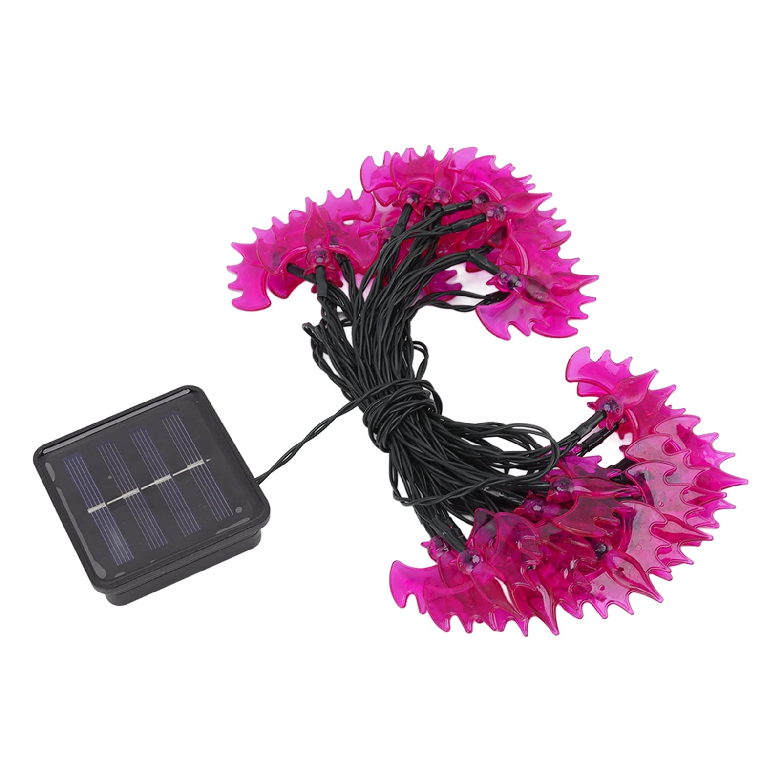 Garosa 21.3ft Halloween Bats String Lights - 30 LED Battery Operated Fairy Lights for Indoor Outdoor Decor, Party, Garden, Porch, Yard, and Holiday Celebration