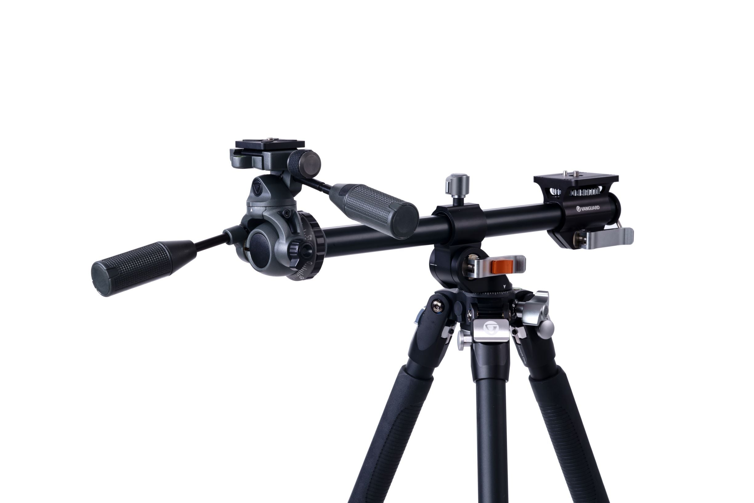 VEO 3+ 263AP Professional Aluminum Tripod with Smooth Panhead for Overhead Shooting - Perfect for Photography, Videography, Vlogging and Live Streaming