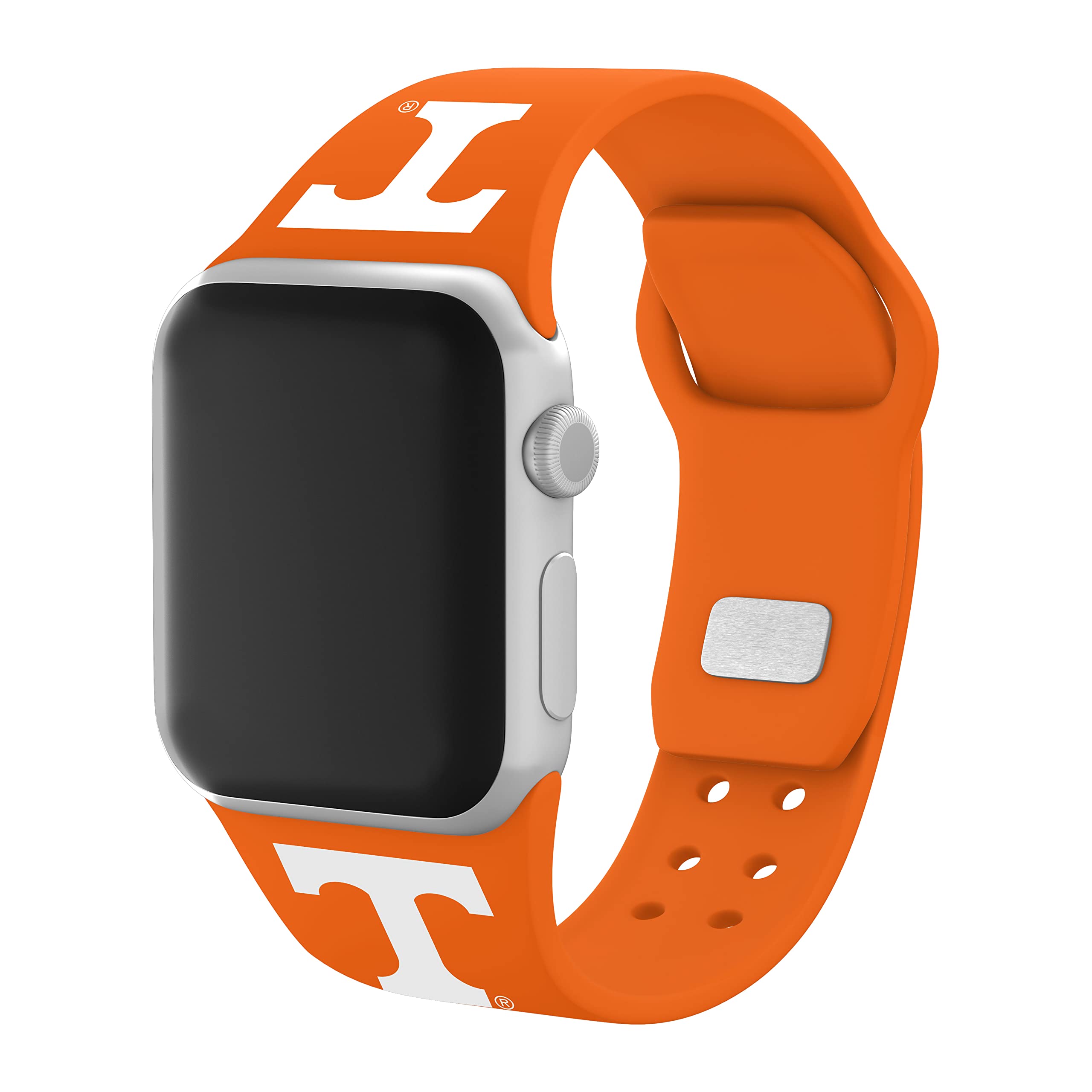 Tennessee Volunteers Silicone Sport Band for Apple Watch 38mm 40mm 41mm - Orange College Team Wristband for Workouts, Gym & Game Day Accessories