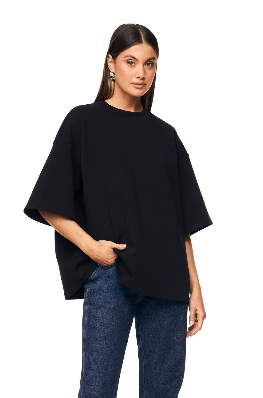 Eddie Black Tee - Premium Cotton Men's T-Shirt for Casual Wear & Everyday Outfits