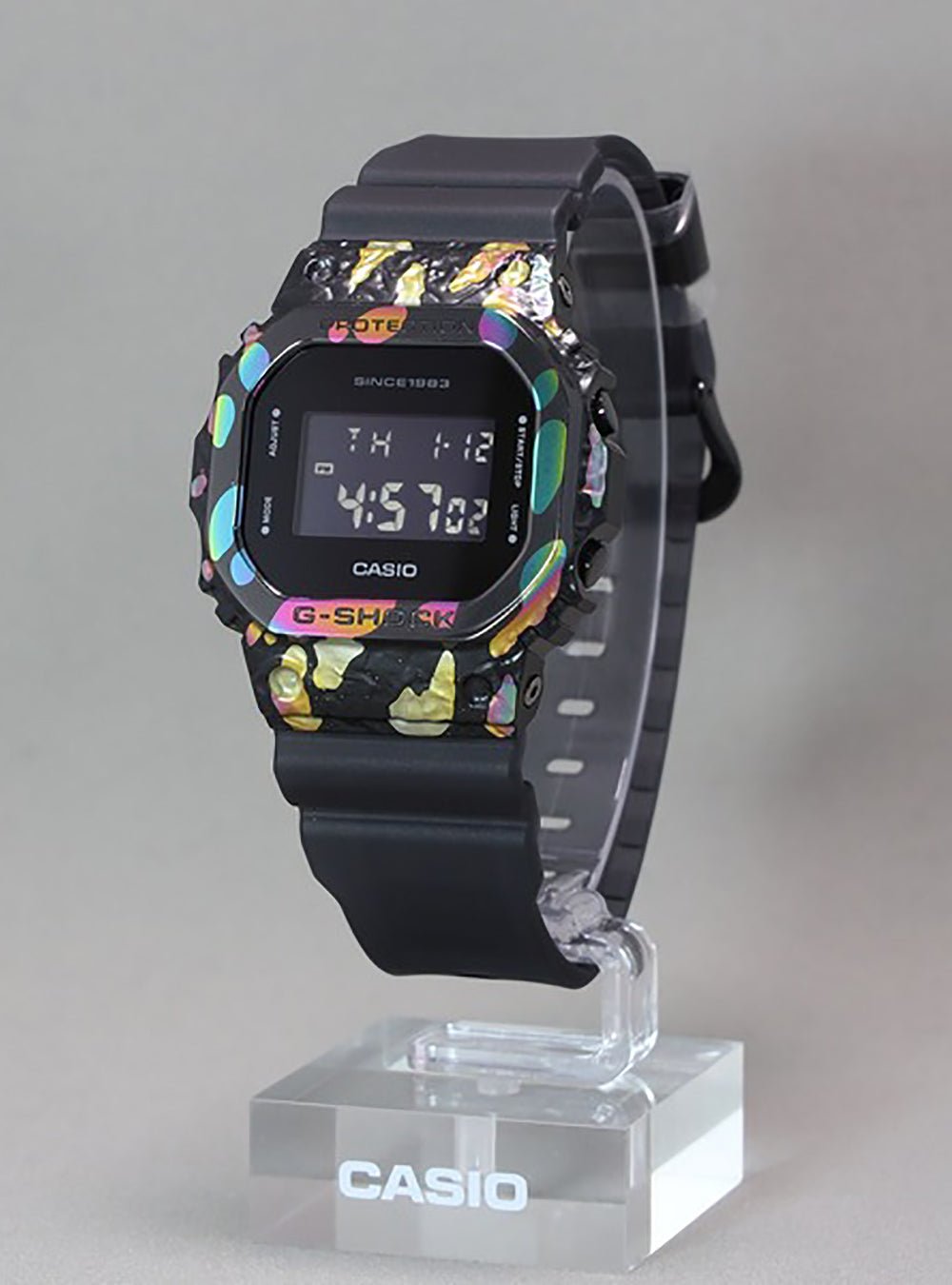 CASIO G-SHOCK GM-5640GEM-1JR 40th Anniversary Limited Edition Digital Watch - Adventure Stone Series, Shock Resistant, Waterproof 200M - Perfect for Outdoor Sports, Hiking & Collectors