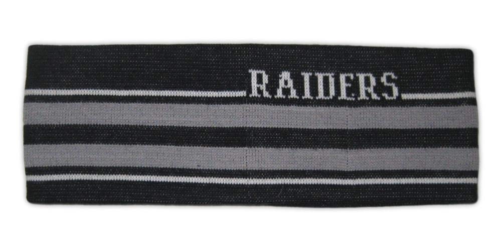 Las Vegas 4 Stripe Ear Warmer Headband for Women & Men - Winter Sports & Outdoor Activities - Soft Knit Fleece Head Wrap for Running, Skiing, Hiking (Fan Apparel)