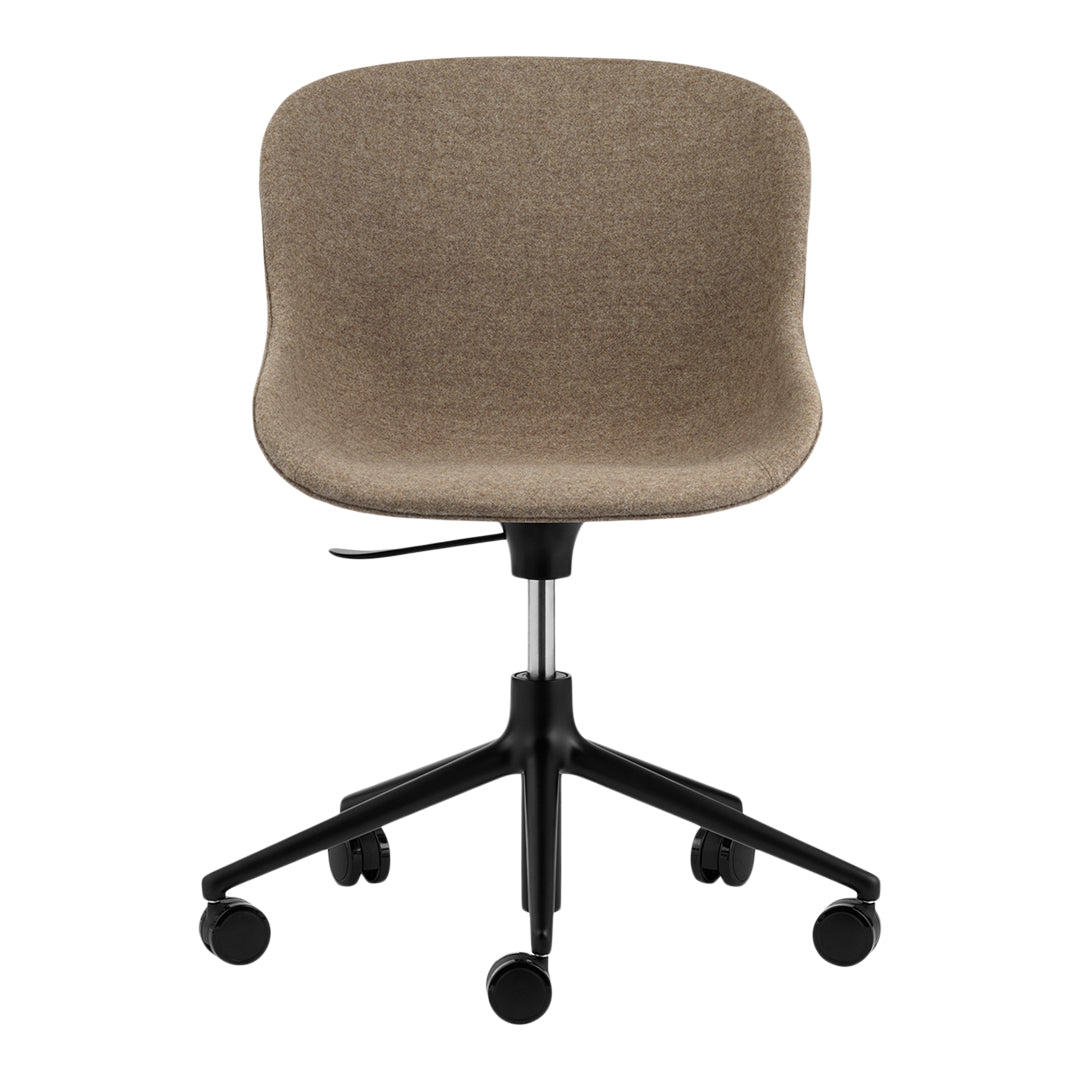 Ergonomic Office Chair with 5-Star Base & Gas Lift - Adjustable Upholstered Desk Chair for Home Office, Gaming & Workspace Comfort
