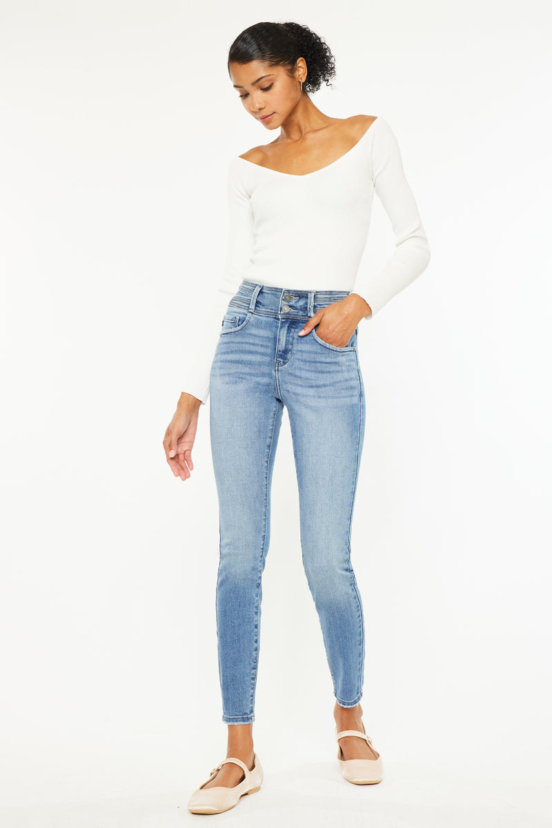 Valerie Ultra High Rise Super Skinny Jeans for Women - Stretch Denim Pants with Tummy Control - Perfect for Casual Wear, Night Out & Everyday Fashion