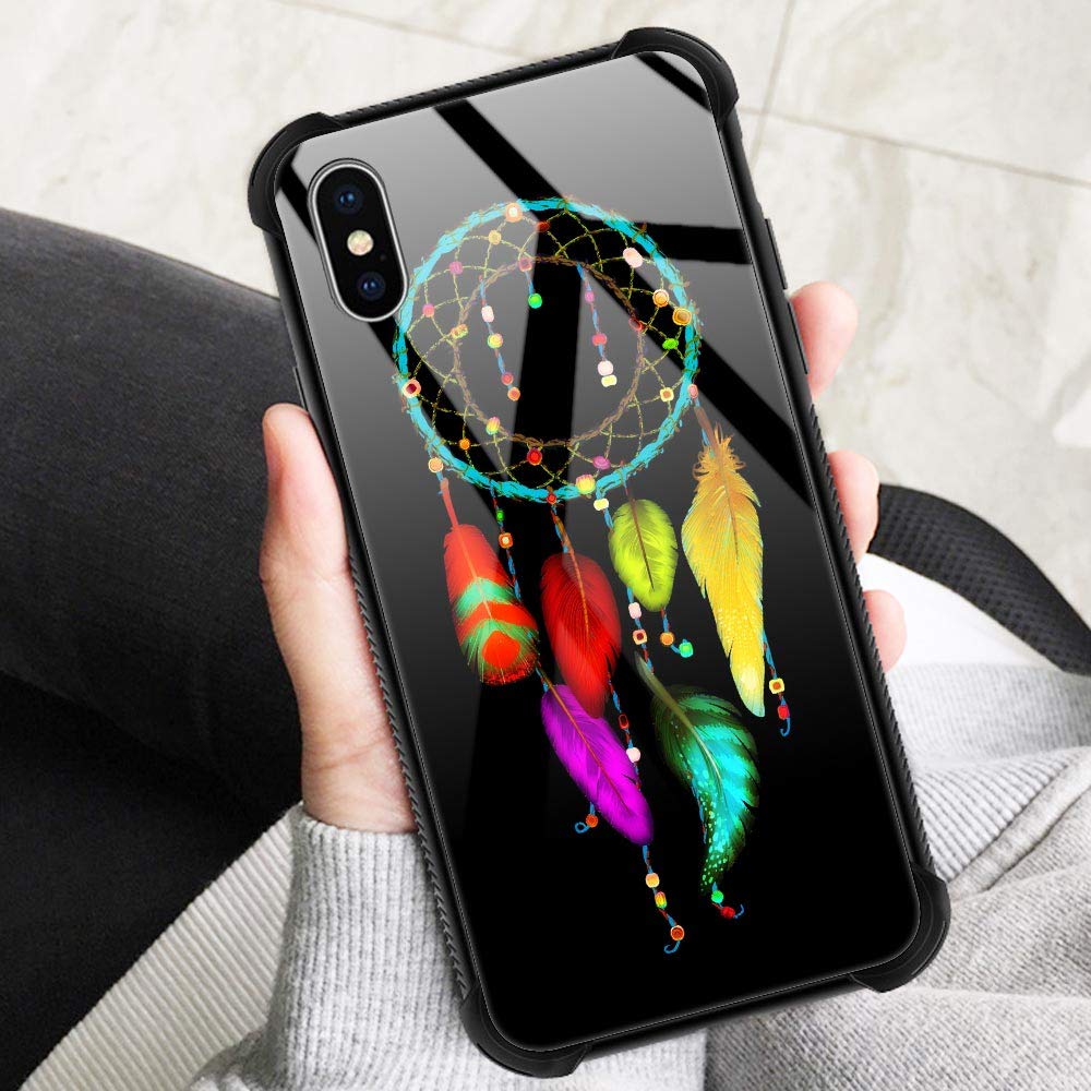 Military-Grade Shockproof iPhone XR Case with All-Around Protection - Anti-Scratch Dream Catcher Design for Everyday Use & Outdoor Activities