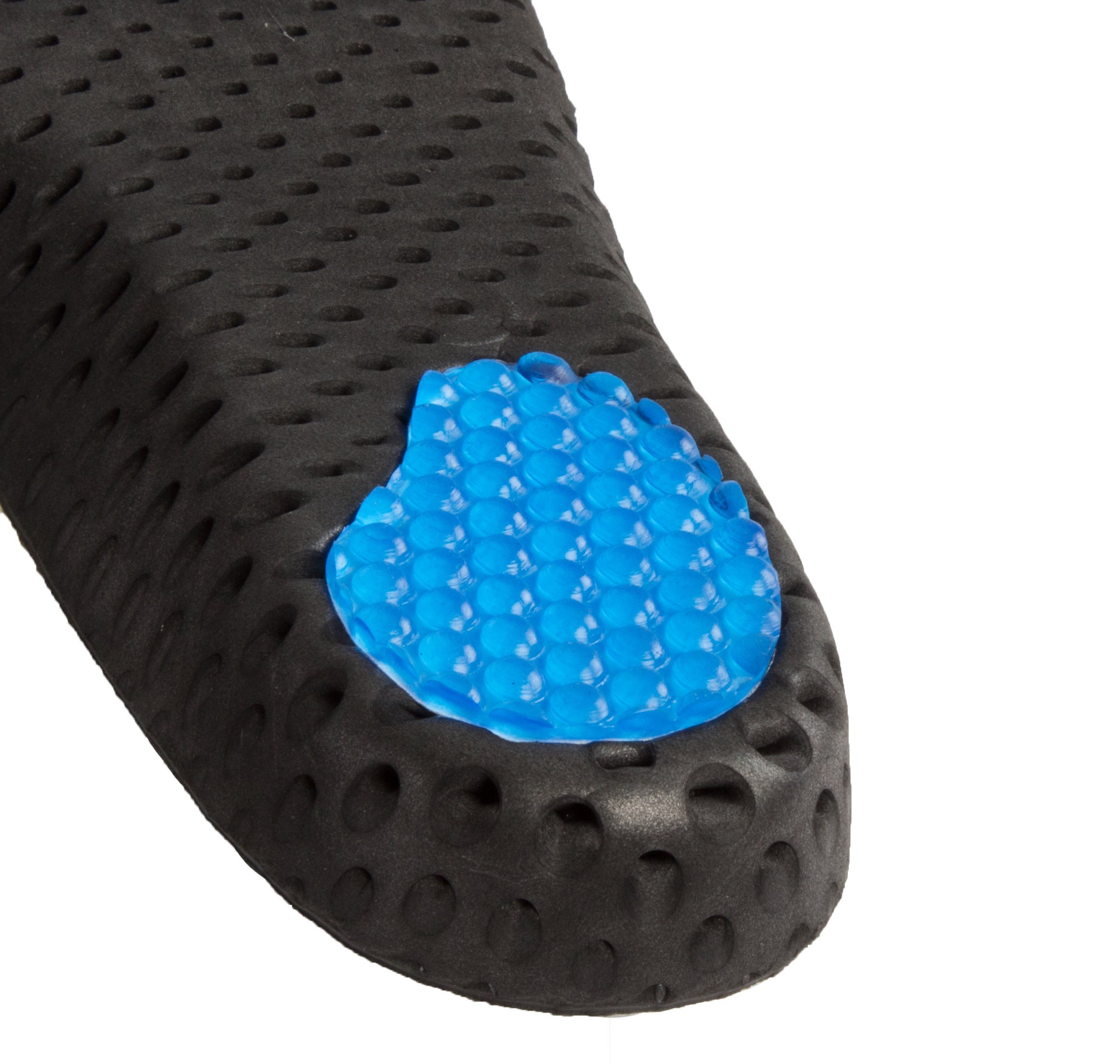 Lightweight AIR Gel Orthotic Insoles for Plantar Fasciitis Relief - Breathable & Comfortable Arch Support Insoles for Men & Women (UK 11/13) - Perfect for Running, Walking & All-Day Comfort