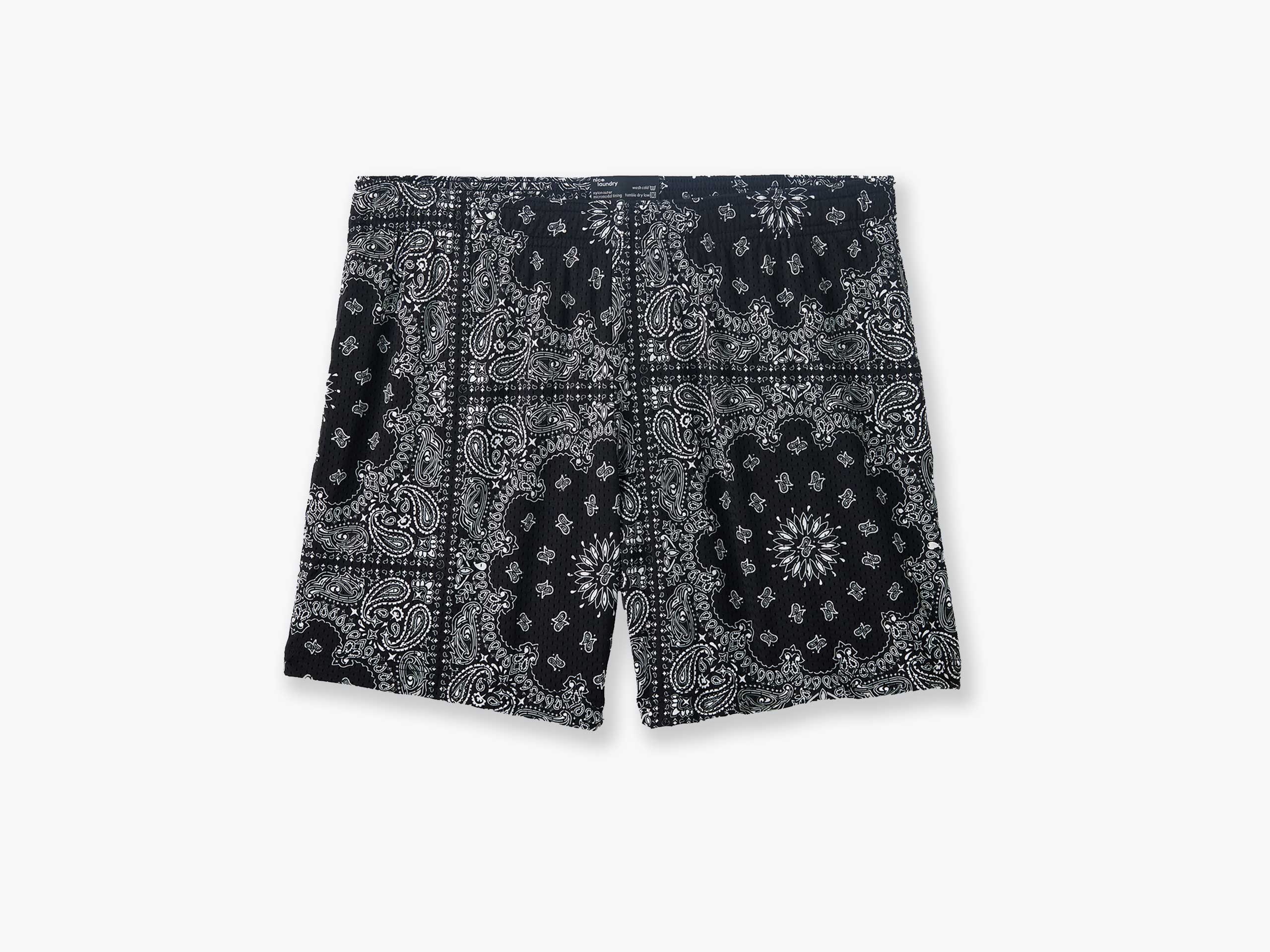 4 Pocket Lounge Shorts for Men - Comfortable Casual Bandana Print Shorts with Side Pockets | Perfect for Summer, Beach, Lounging & Outdoor Activities
