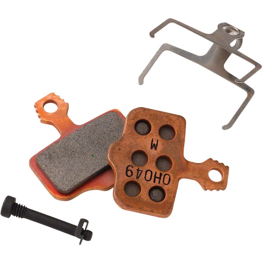 SRAM Disc Brake Pads - Sintered Metal Compound, Steel Backed, High-Performance Braking for SRAM Level, Elixir & 2-Piece Road Bikes - Perfect for Mountain Biking, Road Cycling & Commuting