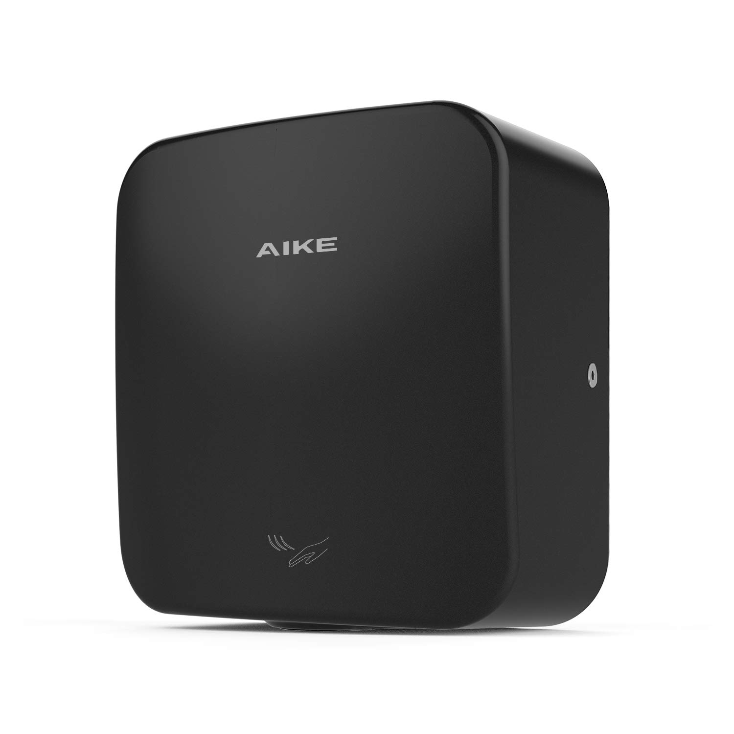 AK2800C Heavy Duty Jet Cube High Speed Hand Dryer - 1400W, 110V, Matt Black Finish - Ideal for Commercial Bathrooms, Restaurants, and High-Traffic Public Restrooms