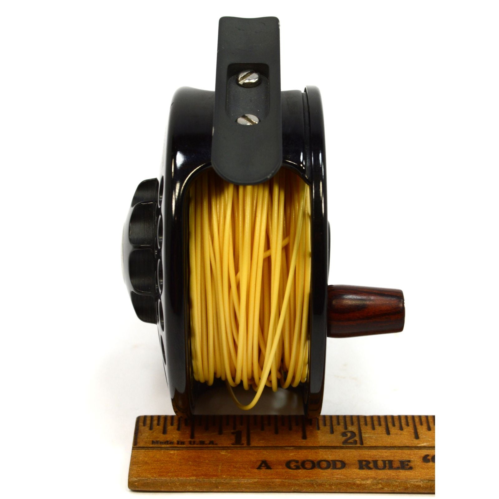 Pre-Owned CHARLTON CONFIGURABLE REEL & SPOOL Model 8350C 1/5 Right Hand with Pouch - Perfect for Fishing, Industrial Use & Outdoor Activities