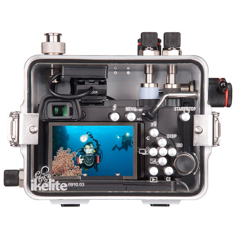Ikelite Waterproof Underwater Housing Case for Sony a6300 Camera - Scuba Diving, Snorkeling & Marine Photography Protection