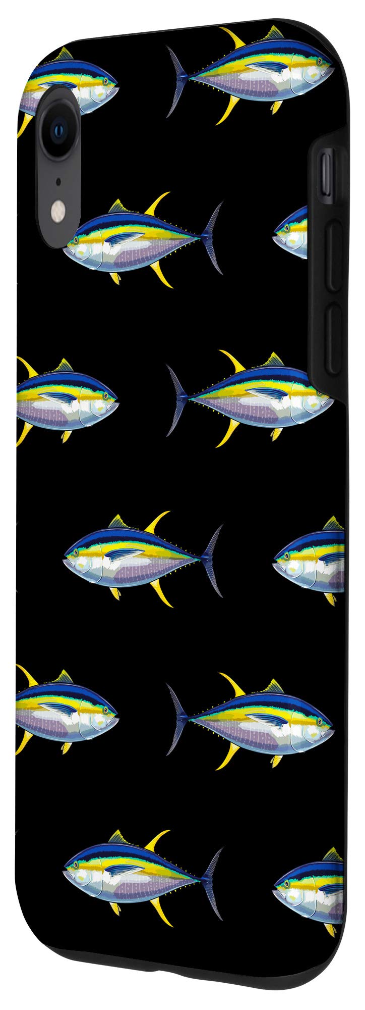 iPhone XR Case - Big Yellowfin Tuna Fish Design, Durable Saltwater Fishing Phone Cover for Outdoor Adventures & Beach Trips