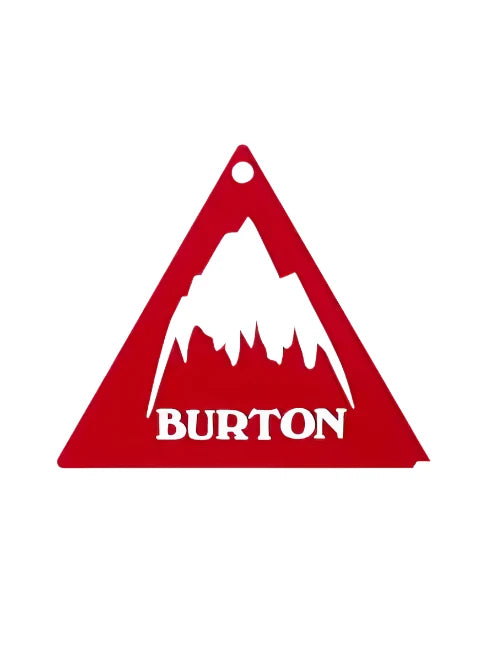 Burton Tri Scrapper 2025 - Premium Snowboard Scraper Tool for Waxing & Edge Maintenance | Perfect for Winter Sports & Snowboarding Gear Care