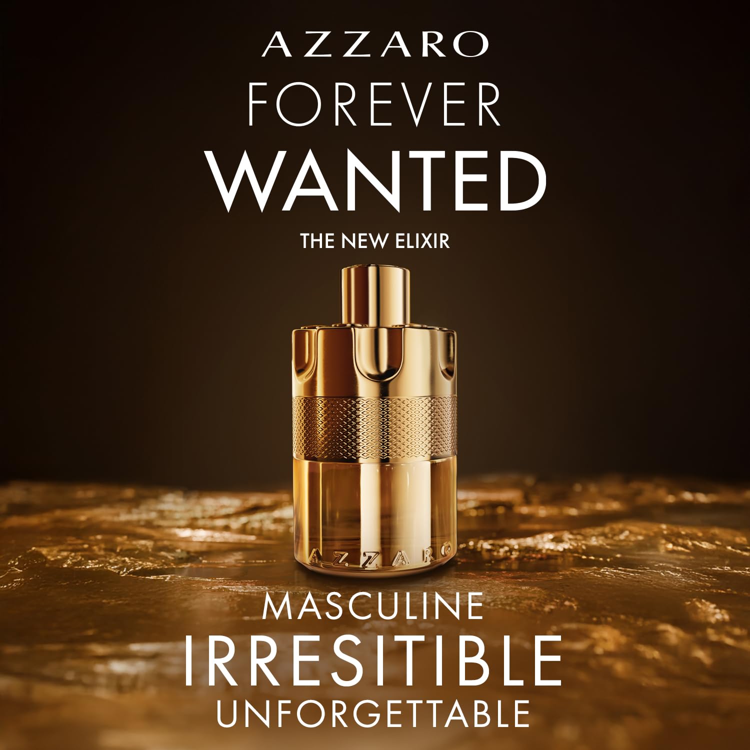 Azzaro Forever Wanted Elixir Men's Cologne - Raspberry, Cardamom & Leather Fragrance for Men - Perfect for Date Night, Special Occasions & Everyday Confidence