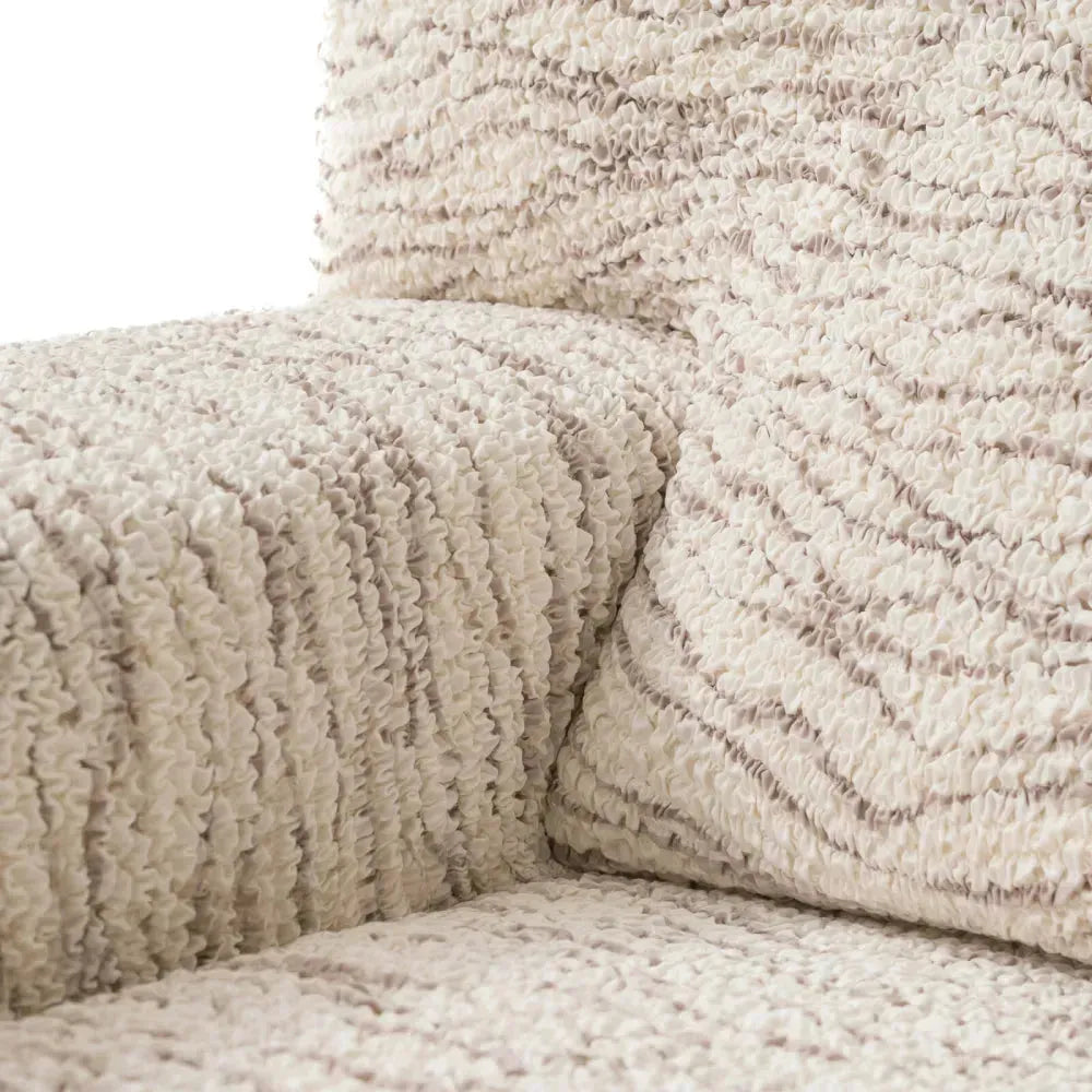 3 Seater Sofa Slipcover - Soft Microfiber Printed Fabric - Perfect for Living Room, Family Room & Home Decor