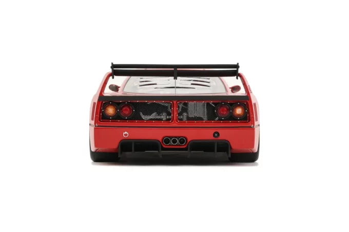 GT Spirit 1:18 Scale Ferrari F40 LM Diecast Model Car - Rosso Corsa Red Collectible for Display & Racing Enthusiasts | Perfect for Home Office Decor, Car Collections & Gift Giving