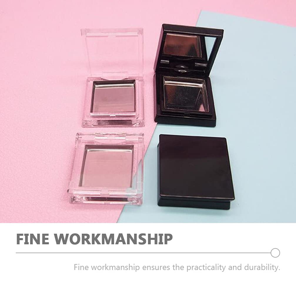 Minkissy Empty Magnetic Makeup Palette - 1 Set Square Blush Eyeshadow Lipstick Pans Case for DIY Homemade Cosmetics | Perfect for Travel, Professional Makeup Artists & Home Organization