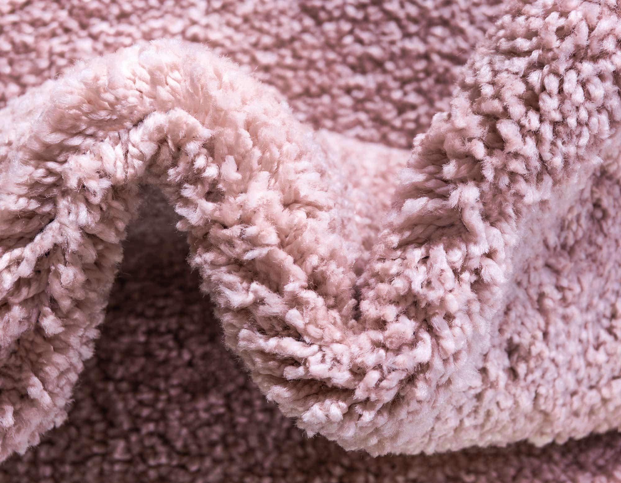 Unique Loom Solo Collection Calabasas Pink Area Rug 7'10