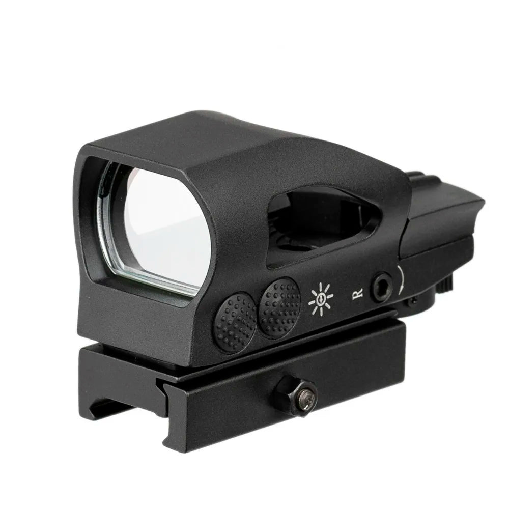 Tactical Holographic Red Green Dot Sight Scope for Rifles - 1x22x33 Reflex, 20mm Rail Compatible with AK-47 | Perfect for Hunting, Target Shooting & Outdoor Adventures