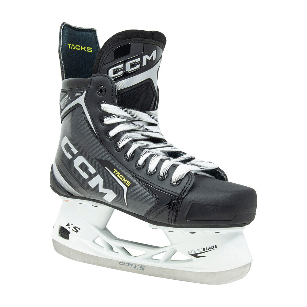 CCM Tacks Vector Plus 2024 Senior Ice Hockey Skates - Professional Performance Skates for Men & Women - Perfect for Competitive Games & Ice Rink Training
