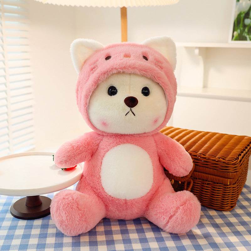 Rosy Kawaii Cuddle Buddy - Soft Plush Stuffed Animal for Kids & Adults | Perfect for Stress Relief, Sleep Comfort, and Gift Giving