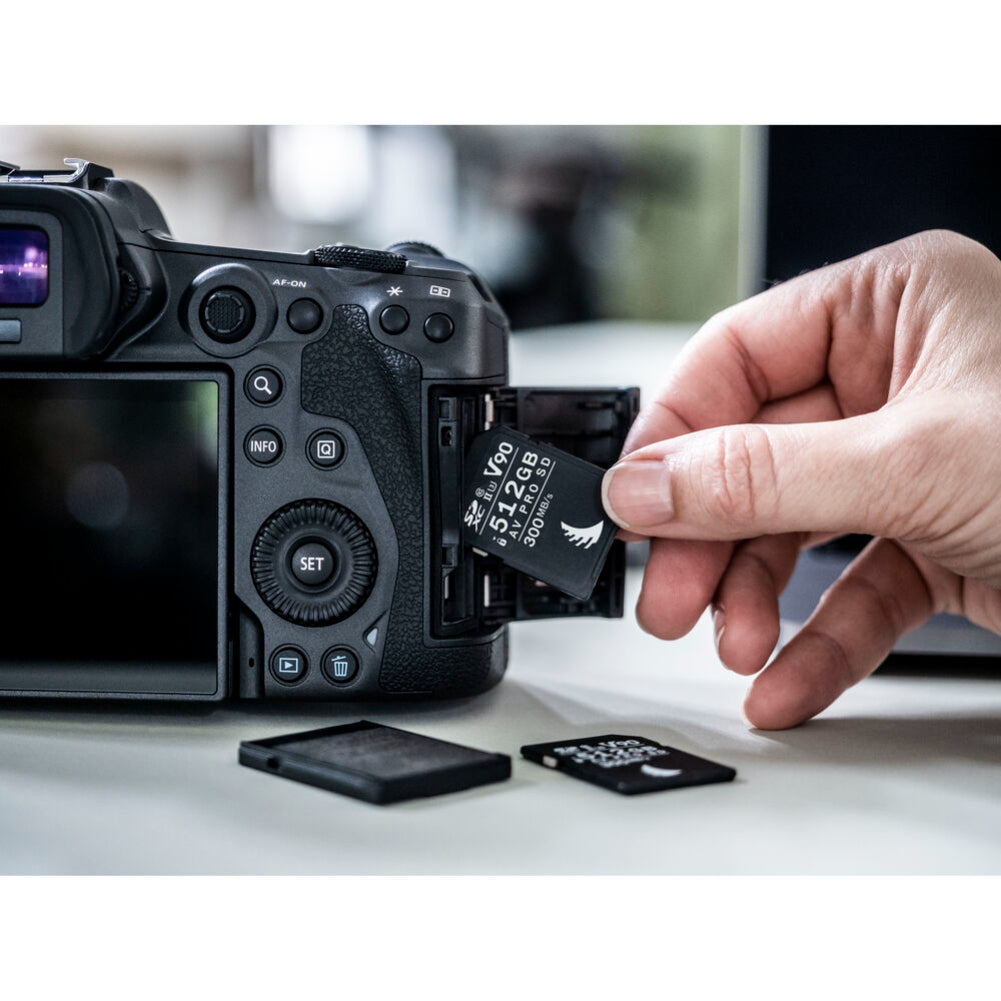 Angelbird AV Pro MK2 UHS-II V90 SDXC Memory Card 512GB - High Speed 300MB/s for 4K/8K Video, Photography & Professional Cameras