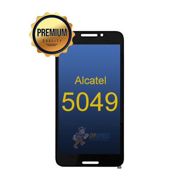 Alcatel 5049 LCD Touch Screen Digitizer Replacement - Black (Frame Not Included) | Compatible with Alcatel 5049 Smartphone | Perfect for Screen Repair & DIY Replacement