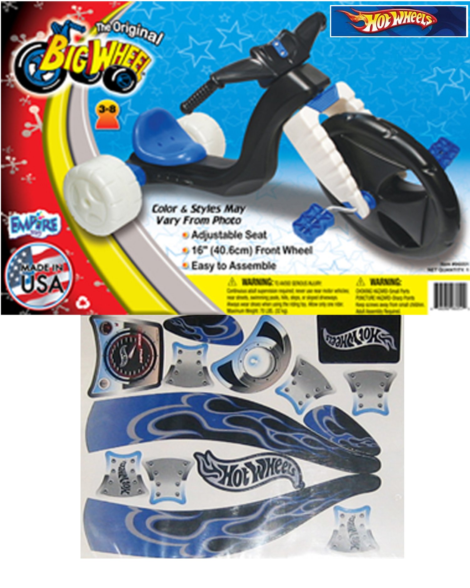 Original Big Wheel Tricycle for Boys - 16