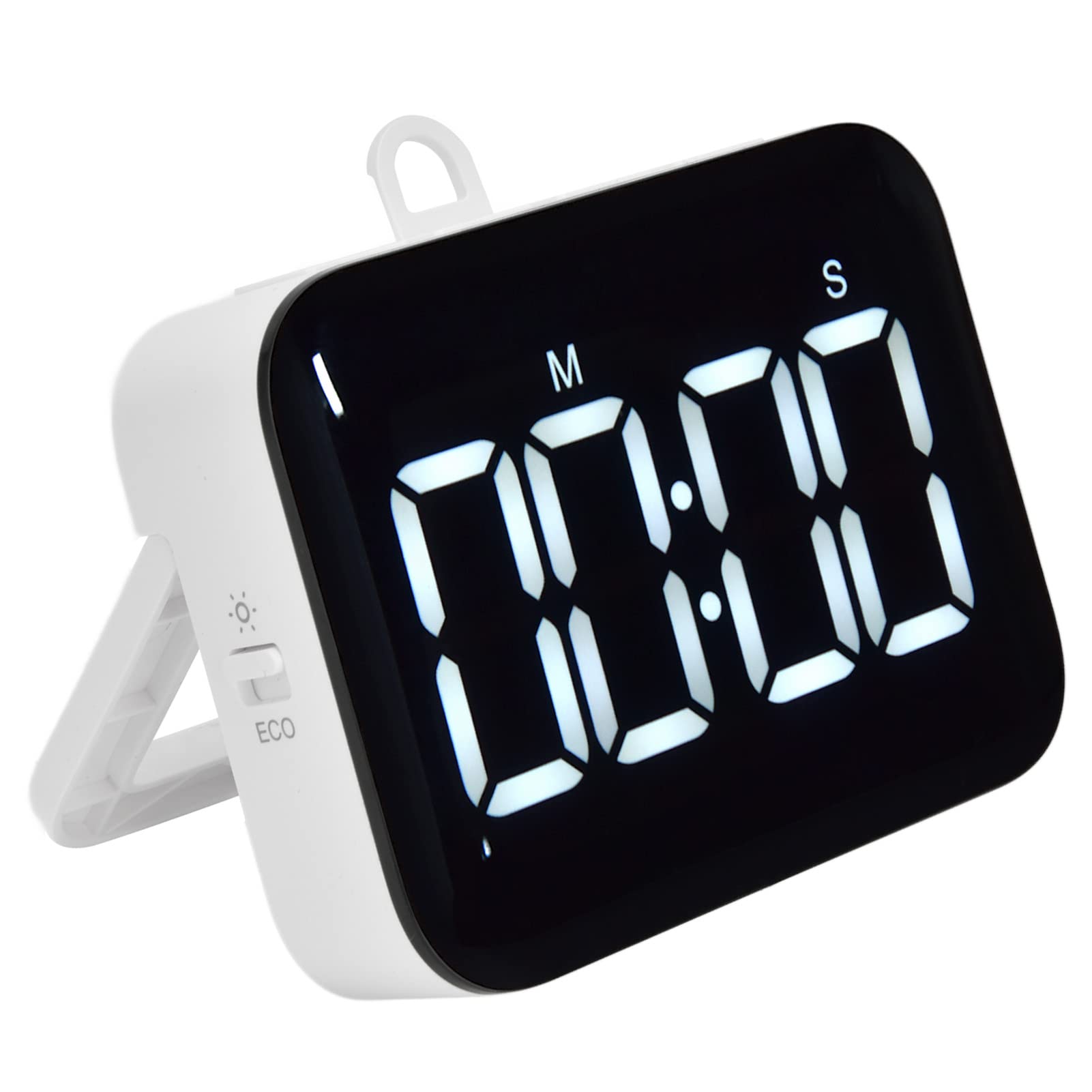 AUHX Digital Kitchen Timer with LCD Display - 4 Inch Large Screen, 99 Min 59 Sec Countdown, 3 Alarm Sounds - Perfect for Cooking, Baking, Exercise & Classroom Use