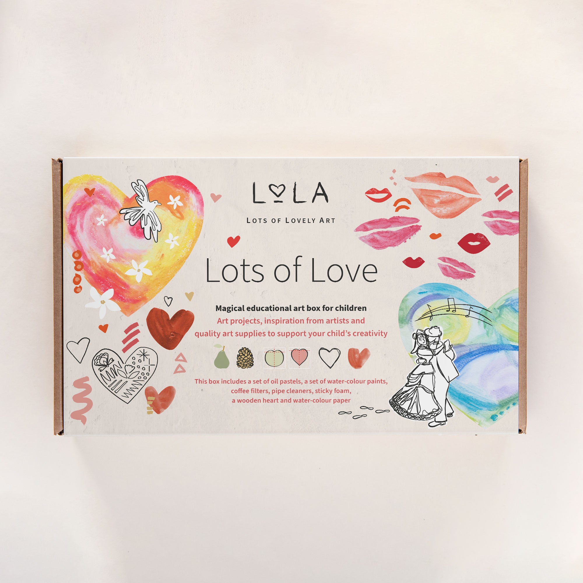 LoLA Lots Of Love Craft Gifts For Kids - DIY Creative Arts & Crafts Kits for Children's Birthday, Christmas & Holiday Presents - Perfect for Home, School & Party Activities