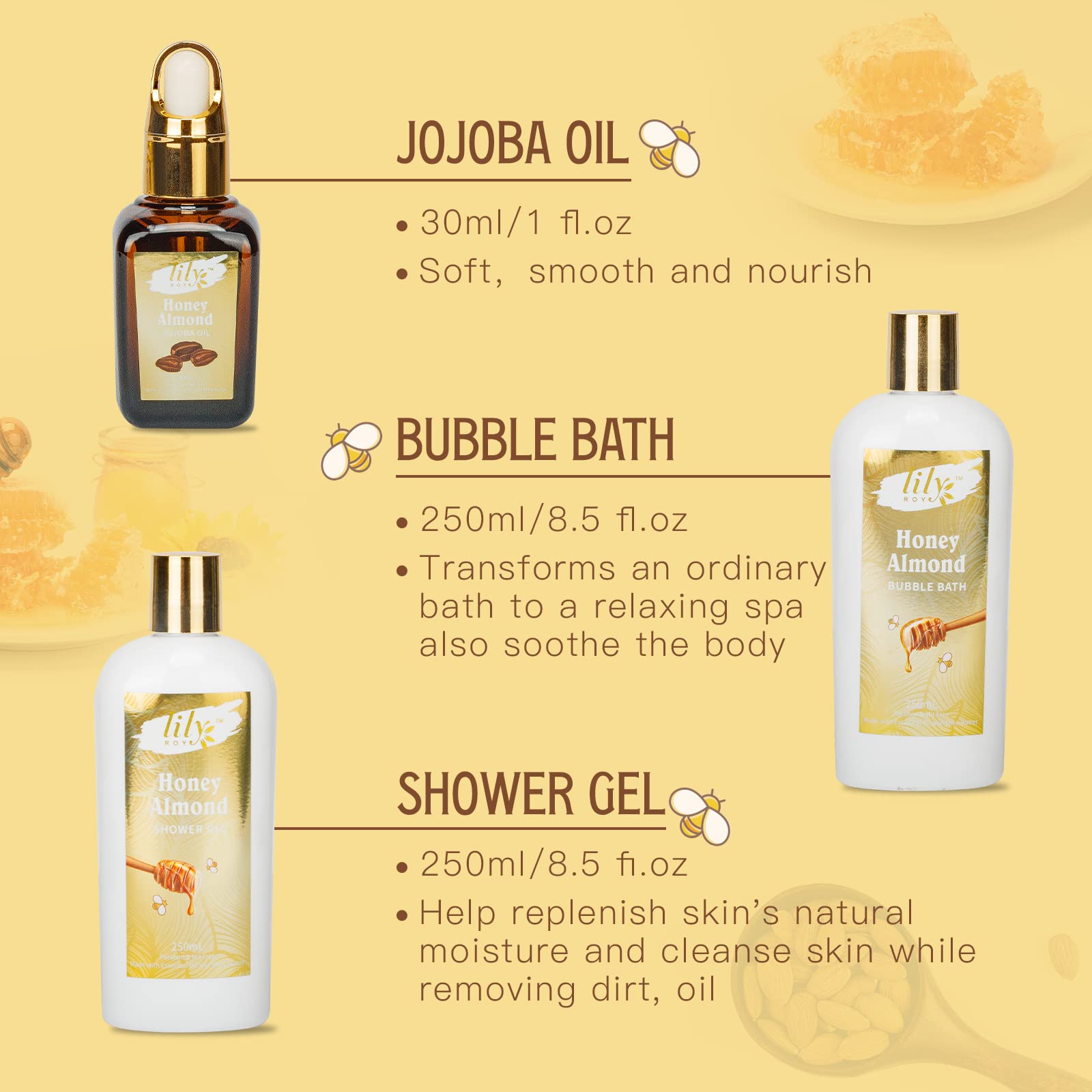 Luxury Spa Gift Set for Women - Bath & Body Care Kit with Essential Oils, Bath Bombs & Moisturizers - Perfect Valentine's Day, Mother's Day, Birthday & Christmas Gifts - Relaxing Home Spa Experience for Self-Care & Pampering