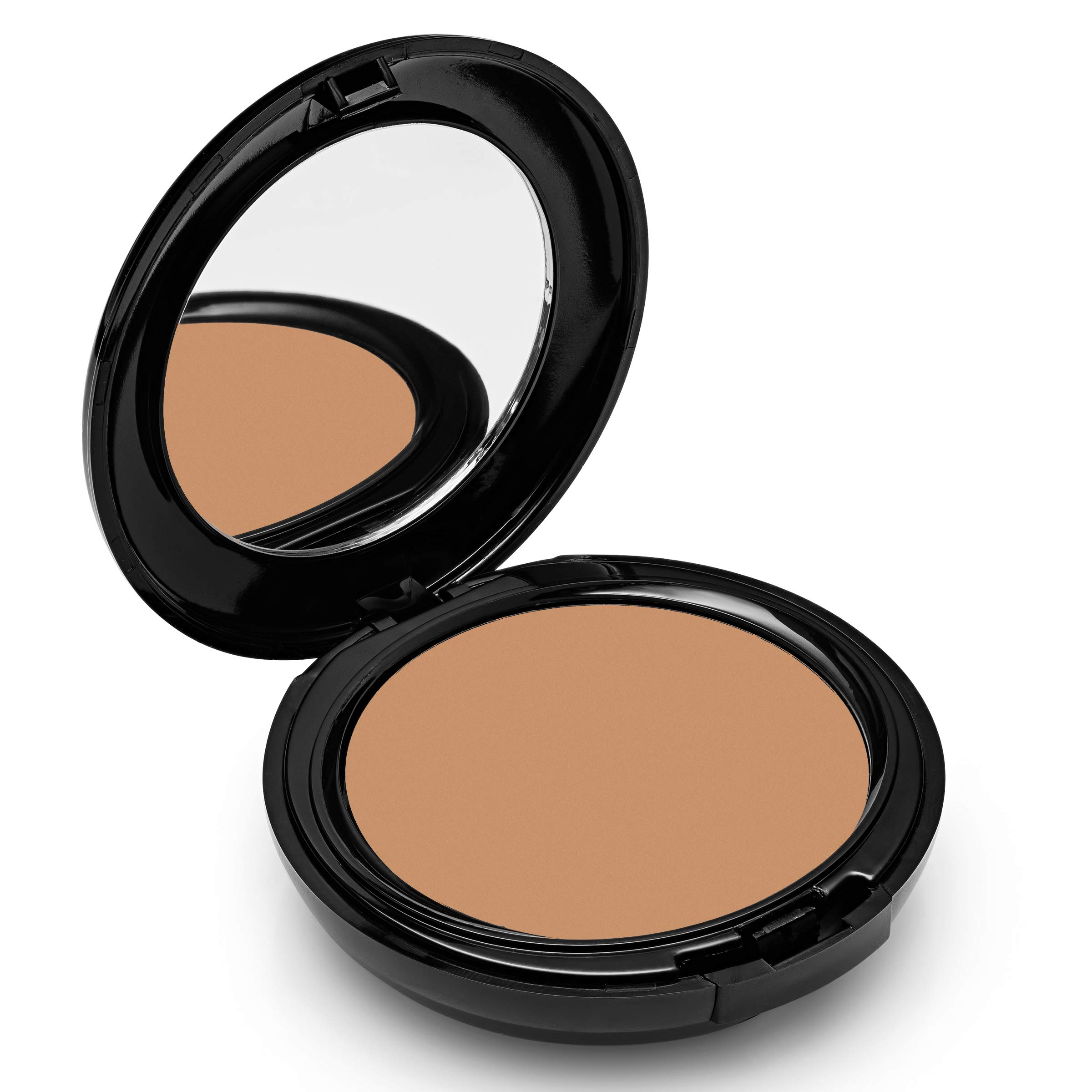 Jolie Creme SPF 15 Full Coverage Liquid Foundation with Blending Sponge - Soft Butter Rum - Flawless Matte Finish for Daily Wear & Special Occasions