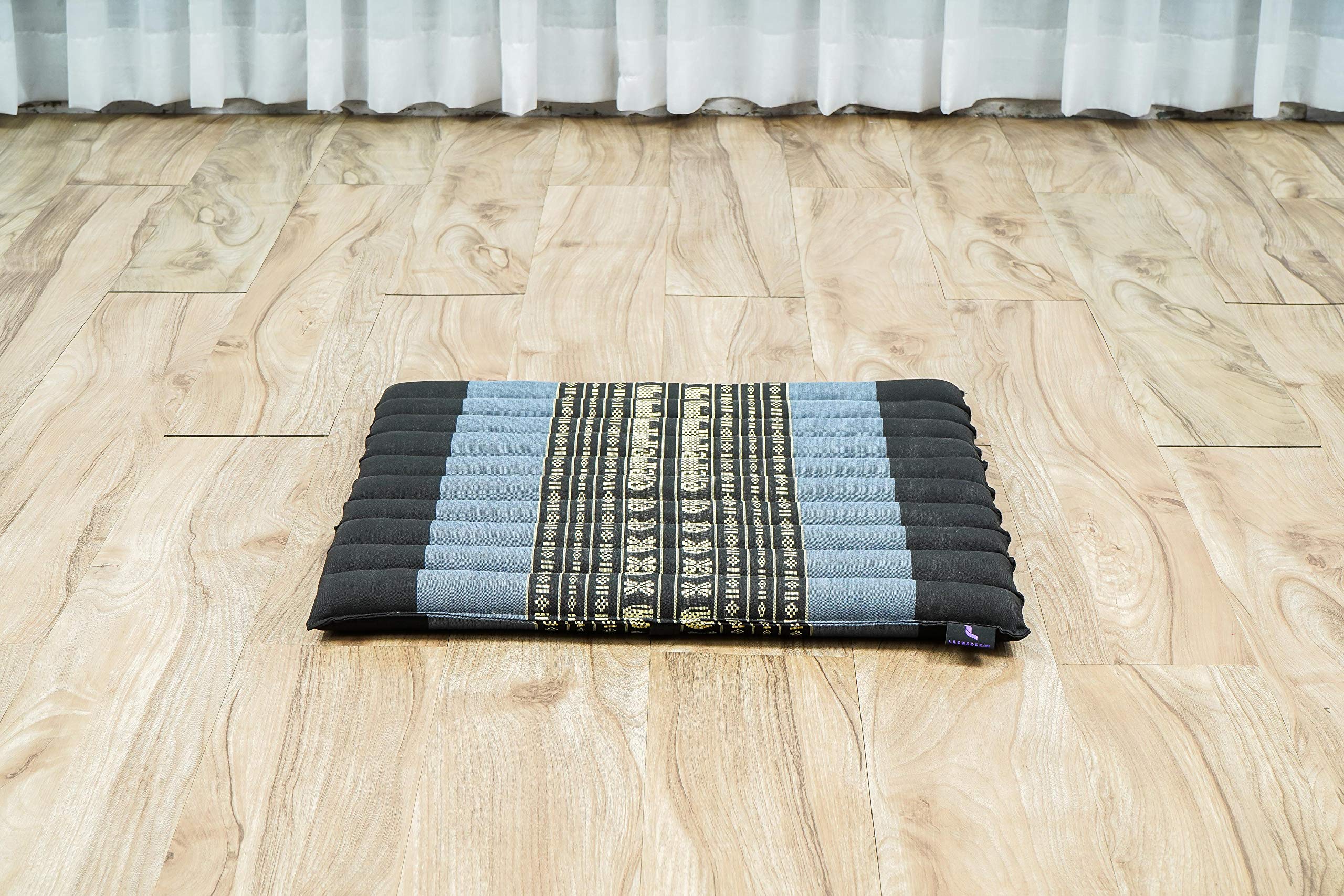 Premium Meditation Cushion Set - Zafu Yoga Pillow & Zabuton Mat with Natural Kapok Filling for Comfortable Seated Meditation, Yoga & Mindfulness Practice at Home or Studio