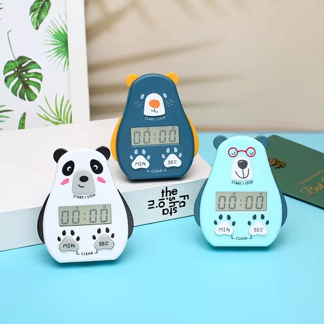 UniKart Digital Kitchen Timer - Magnetic Countdown Timer for Cooking, Baking, Eggs, Classroom, Teachers & Productivity | Perfect for Home, Office, Gym & Bathroom Use (White)